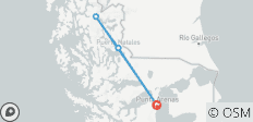  Chile: Punta Arenas, Puerto Natales &amp; Torres del Paine National Park - 5 Tage - 4 Destinationen 