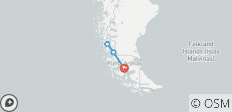  Chile: Punta Arenas, Puerto Natales &amp; Torres del Paine National Park - 5 Tage - 4 Destinationen 