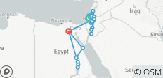  Israël, Jordanië, Egypte &amp; Rode Zee - 30 bestemmingen 