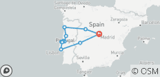  Madrid und Portugal - 9 Tage - 11 Destinationen 
