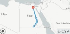  \&quot;Cleopatra Honey Moon Tour\&quot; 8 Days from Cairo (Cairo, Aswan, Nile Cruise, Luxor, Camel Ride, Abu Simbel &amp; More…..) - 8 destinations 