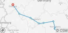  PREMIUM Romantik am Main Nürnberg - Köln 2023 - 7 Destinationen 