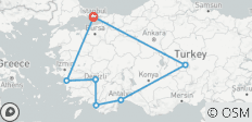  Höhepunkte der Türkei - 12 Tage - 7 Destinationen 