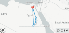  \&quot;TUT Honey Moon Tour\&quot; 8 Days from Cairo (Cairo, Luxor Nile Cruise, Aswan, Abu Simbel, Hot Air Balloon &amp; More....) - 8 destinations 
