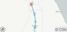  Dahabiya Nilkreuzfahrt von Assuan nach Luxor - 4 Tage - 4 Destinationen 