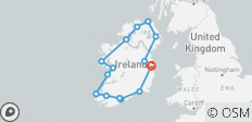  Irish Odyssey Self- Drive - 12 jours/11 nuits - 15 destinations 