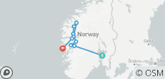  Norwegen: Fjorde und Gletscher 2022 - 10 Destinationen 