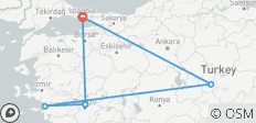  Tournée des délices turcs - 6 destinations 