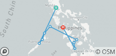  Philippinen Inselhopping - 9 Destinationen 
