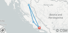  Hiking and Biking in Croatia (3 Days) - 4 destinations 