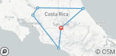  Costa Rica: San José, Tortuguero, nationaal park Arenal, nationaal park Vulkaan, Monteverde, Manuel Antonio - 11 dagen - 6 bestemmingen 