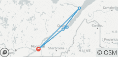  Selbstfahrerreise: Quebec Sommer Experience 9T/8N - 6 Destinationen 