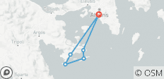  Zeilen in de Griekse Middellandse Zee - 6 bestemmingen 