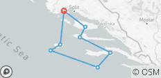  Zeiltocht naar de prachtige eilanden van Kroatië - 8 bestemmingen 