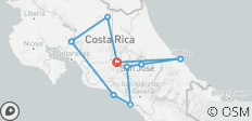  Costa Rica - Discovery Tour - 9 destinations 