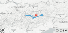  Südtirol: Individuelle Radreise von Brixen über Bozen ins Vinschgau - 6 Destinationen 