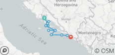  Per fiets en boot naar de hoogtepunten van de zuidelijke Adriatische Zee - 15 bestemmingen 