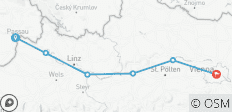  Danube Cycle Path - 6 destinations 