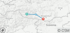  Drau-Radweg Sportliche Reise - 3 Destinationen 