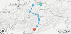  Innsbruck — Gardasee (sportlich) - 8 Destinationen 