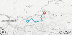  Innsbruck — Salzburg - 6 Destinationen 