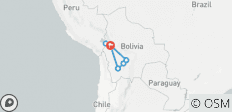  Bolivien Highlights - 10 Tage - 7 Destinationen 