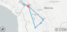  Circuit sur mesure de 10 jours en Bolivie avec hôtels de qualité, départs quotidiens et guide privé - 7 destinations 