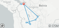  Viaje Clásico por Bolivia de 8 días hecho a medida con hoteles de 4 estrellas, salida diaria y guía privado - 9 destinos 