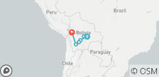  8-Tage: Wunder von Bolivien, Salt Flats und Regenwald - 7 Destinationen 