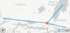  Allgäu Lakes – based in one hotel - 7 destinations 
