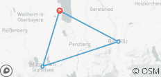  Lagos de Baviera - viaje de ida y vuelta - 4 destinos 