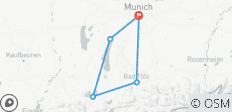  Lacs de Munich - 5 destinations - 5 destinations 