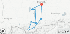  Meren van München (Sportief) - 9 bestemmingen 