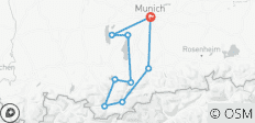  Münchner Seenrunde sportlich - 9 Destinationen 