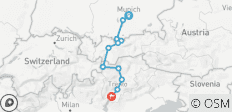  München — Gardasee - 11 Destinationen 
