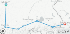  München — Salzburg - 7 Destinationen 