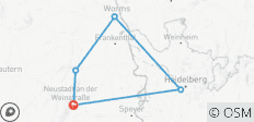  Speyer – Heidelberg – Worms 4/3 - 5 Destinationen 