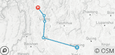  10 jours d\'aventure au Yunnan : Kunming, Terre Rouge, Dali, Lijiang, Shangri- la - 5 destinations 