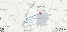  Gorilla Trek - 3 Tage - 3 Destinationen 