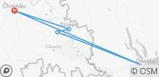  Vergessene Ecken Europas - Moldawien, Transnistrien, Odessa Ukraine - sichere Rundreise (5 Tage) - 5 Destinationen 