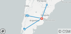  Tailor-Made Argentina Wine Tour with Iguazu Falls, Daily Depart &amp; Private Guide - 18 destinations 