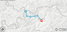 Etsch-Cycle Path for families: From Lake Reschensee to Bolzano. - 6 destinations 