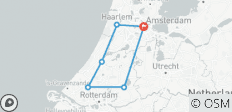  Perlen von Holland Radfahren - 6 Destinationen 