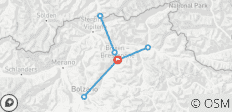  Brixen - dans un seul hôtel : Cyclisme dans les vallées du Tyrol du Sud - 9 destinations 