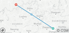  Circuito exprés a Yangshuo, Zhaoxing y Libo desde Guangzhou en tren bala de ida y vuelta - 3 destinos 
