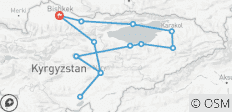 Aventure personnalisée de 11 jours au Kirghizistan, guide privé et départ quotidien - 13 destinations 