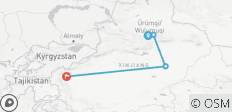  Entdecken Sie Xinjiang in 7 Tagen: Urumqi, Tianchi, Turpan und Kashgar - 4 Destinationen 