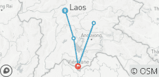  Maßgeschneiderte 9 Tage private Laos-Familienreise, tägliche Abreise und keine Gruppe - 5 Destinationen 
