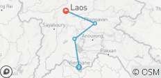  Customized Laos Private Family Trip, Daily Depart &amp; No Group - 4 destinations 