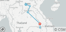  Klassieke Laos Reizen - 6 bestemmingen 